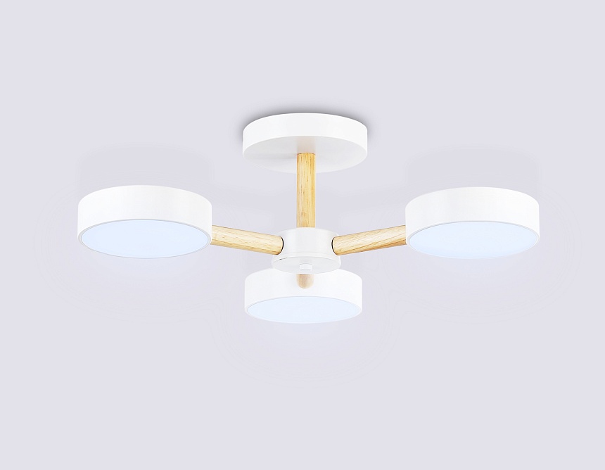 FL4821/3 WH белый 3000K-6400K 40W D580*160 (ПДУ ИК)