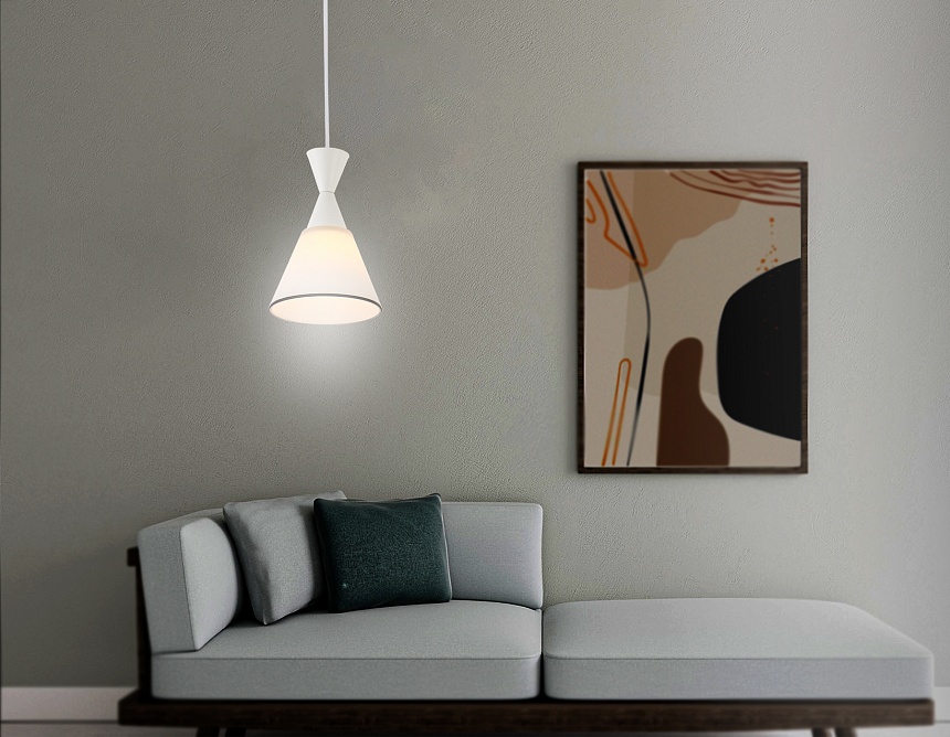 TR3166 WH/BK белый/черный E27 max 60W D155*1000