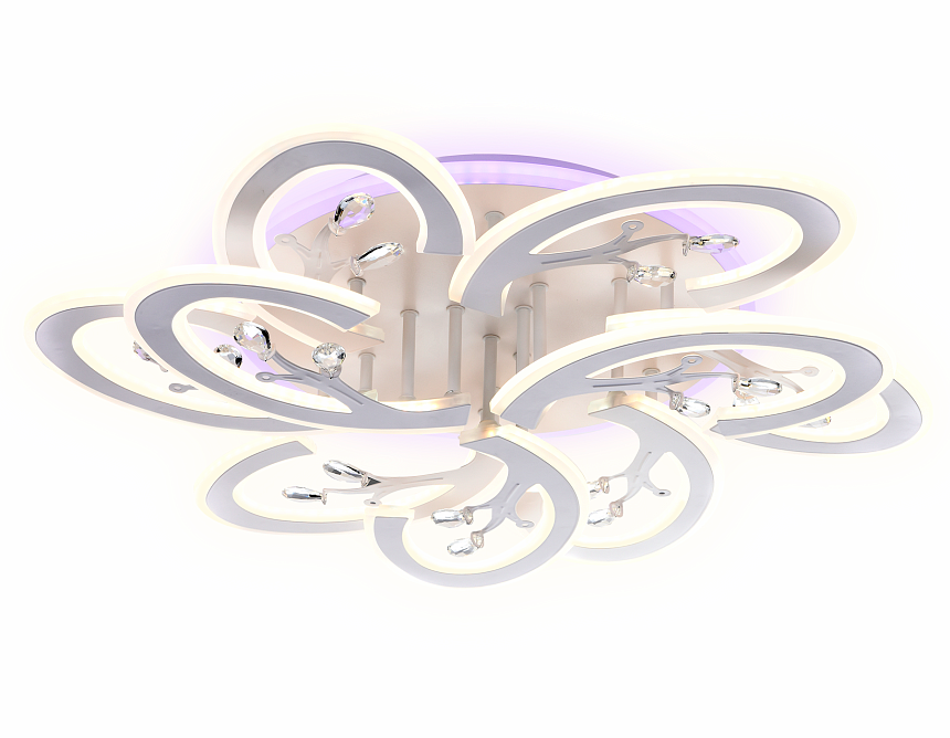 FA513/6+3 WH белый 216W 680*650*120 (ПДУ РАДИО 2.4G)