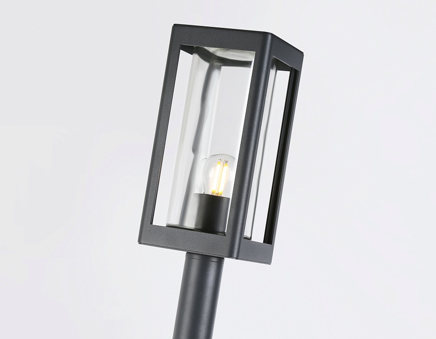 ST2422 GR/CL серый/прозрачный IP54 E27 max 40W 110*110*1000 ST2422 GR/CL серый/прозрачный IP54 E27 max 40W 110*110*1000