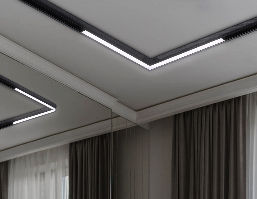 GL3982 BK черный IP20 24W 4200K 48V 300*300*45