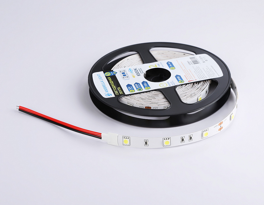 GS1803 5050 30Led/ 7.2W m/ 12V IP20 6500K/ 5000*10*1.87mm (2 конт.) GS1803 5050 30Led/ 7.2W m/ 12V IP20 6500K/ 5000*10*1.87mm (2 конт.)