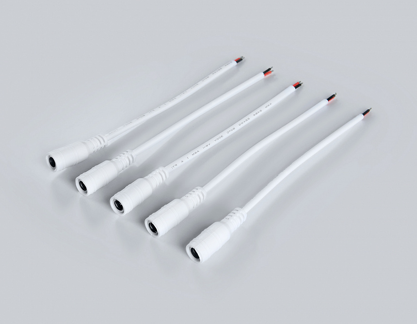 GS7952 соединитель проводной 2,1*5,5 мм мама (5шт)