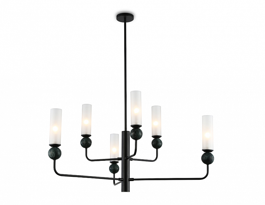 LH53274/6 BK/WH черный/белый E14*6 max 40W D1050*1445