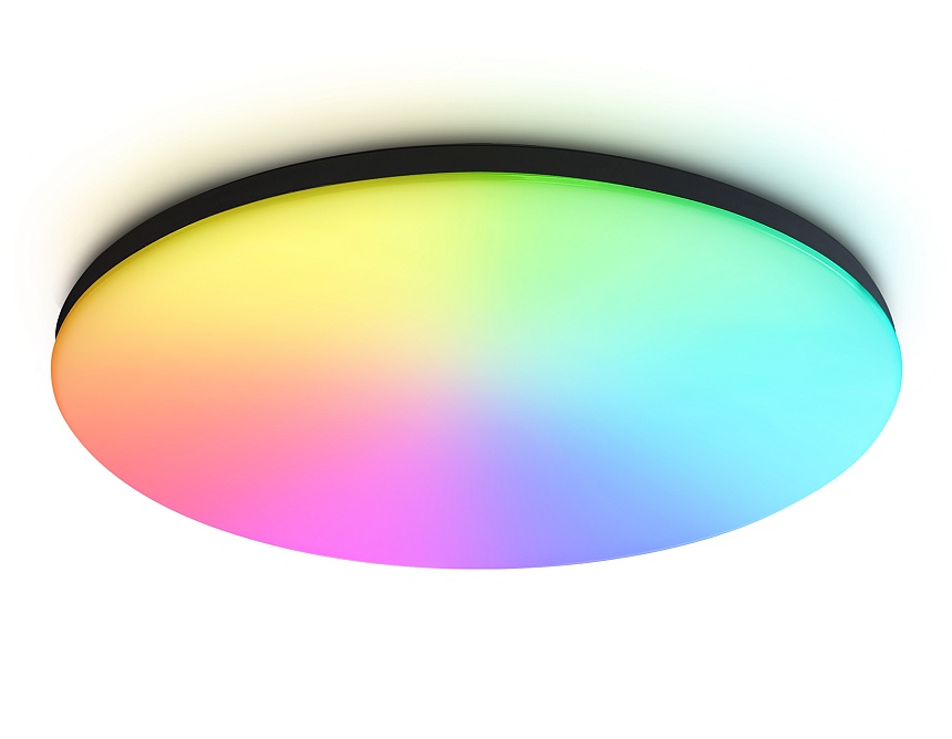 FZ2006 BK черный IP54 30W 3000K-6500K+RGB Wi-Fi Алиса/Tuya/Smart Home/Alexa D450*60 (ПДУ ИК)