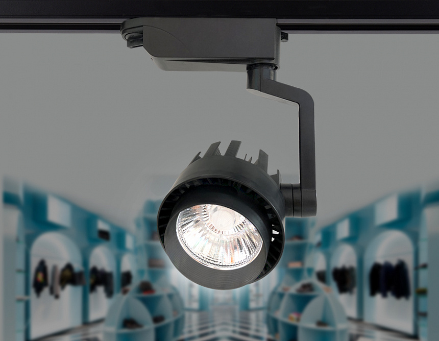 GL6107 BK черный LED 10W 4200K 24°