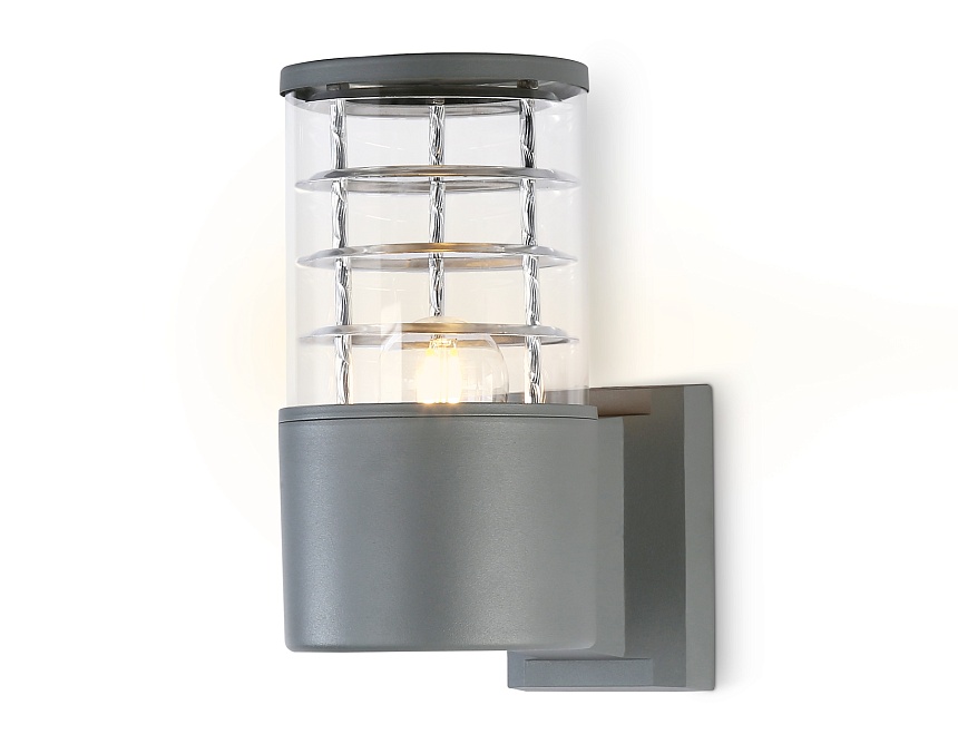 ST2521 GR/CL серый/прозрачный IP54 E27 max 11W 200*110*155 ST2521 GR/CL серый/прозрачный IP54 E27 max 11W 200*110*155