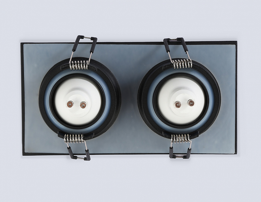 TN1146/2 BK черный IP44 GU5.3/2 180*95*38