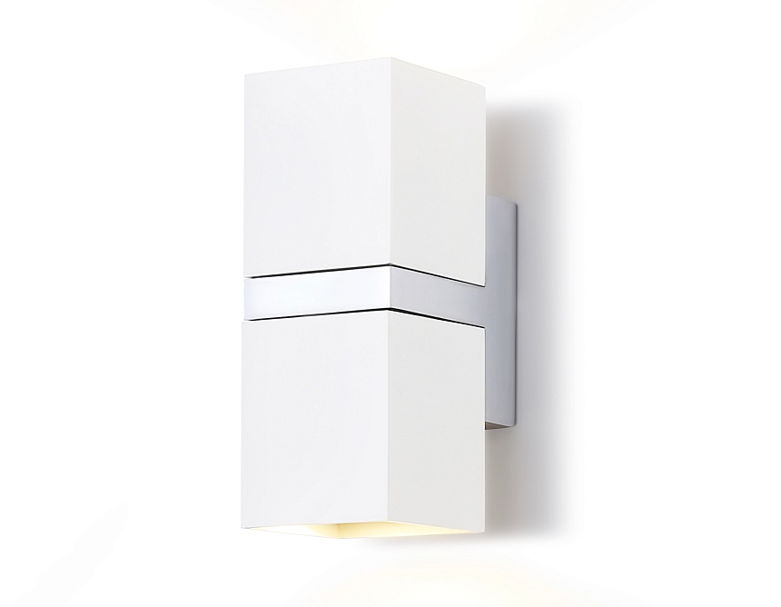 FW245/2 WH/CH белый/хром GU10*2 max 12W 155*61*80 FW245/2 WH/CH белый/хром GU10*2 max 12W 155*61*80