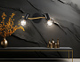 TR8656/2 BK/GD черный/золото E14/2 max 60W 330*100*185