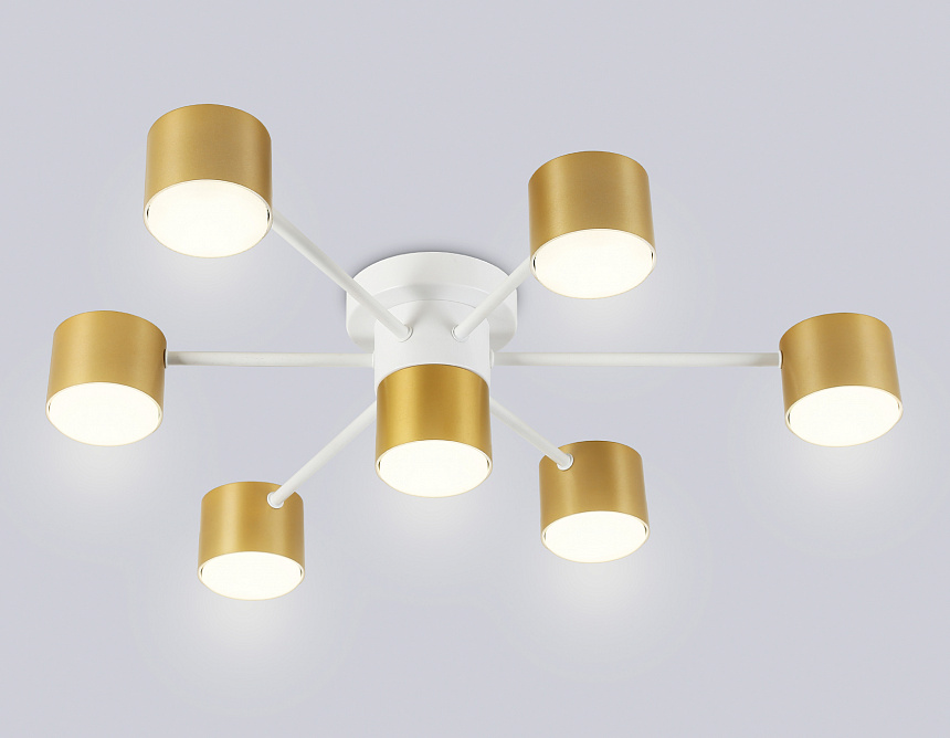 FL51725/7 WH/GD белый/золото GX53/7 max 12W 645*135 FL51725/7 WH/GD белый/золото GX53/7 max 12W 645*135