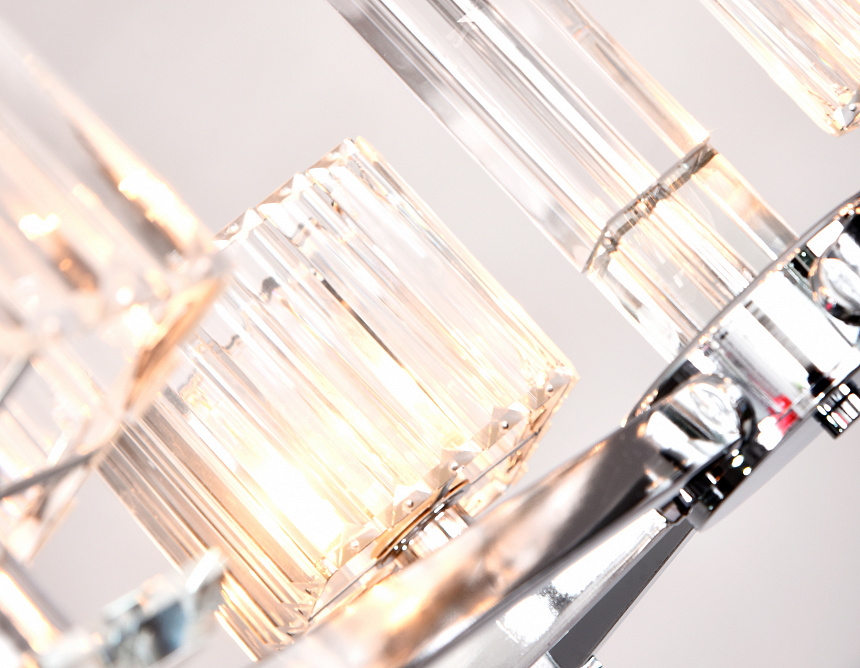 TR4522/6 CH/CL хром/прозрачный E14/6 max 40W D710*660