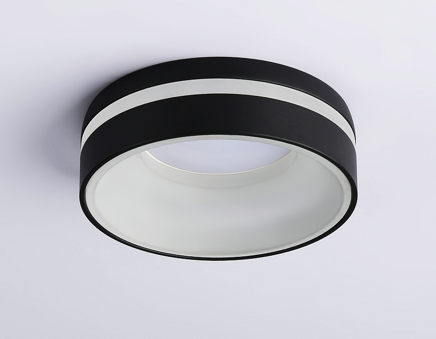 TN3306 BK/FR черный/белый матовый MR16 GU5.3 D80*43