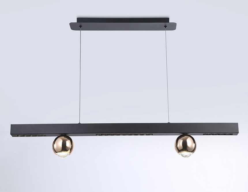 FL5956 BK/GD черный/золото 4200K 18W 1000*70*1200 (Без ПДУ)