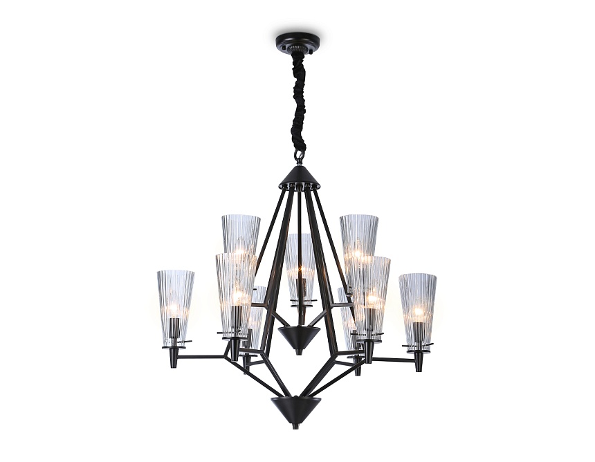 TR3238/6+3 BK черный E14/9 max 40W D730*720