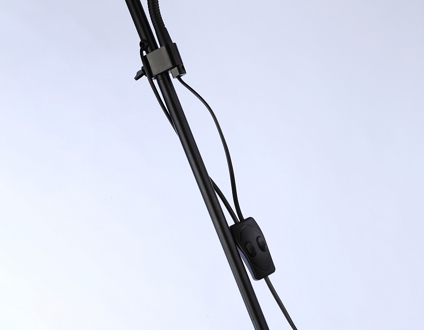 TR97629/2 BK черный E27+E14 max 40W D245/100*1770 TR97629/2 BK черный E27+E14 max 40W D245/100*1770