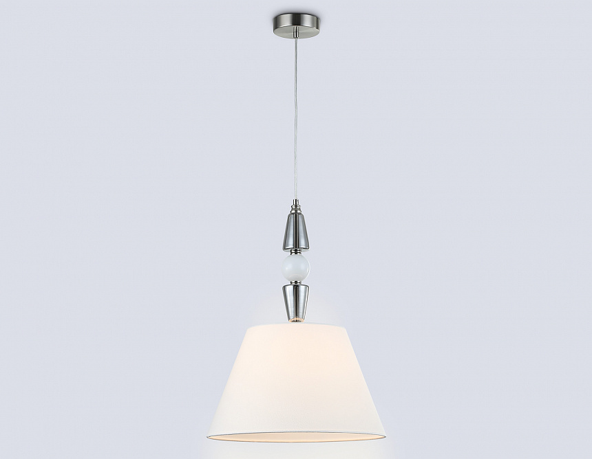 LH75250 SN/FR сатин никель/белый матовый E27 max 60W D360*500