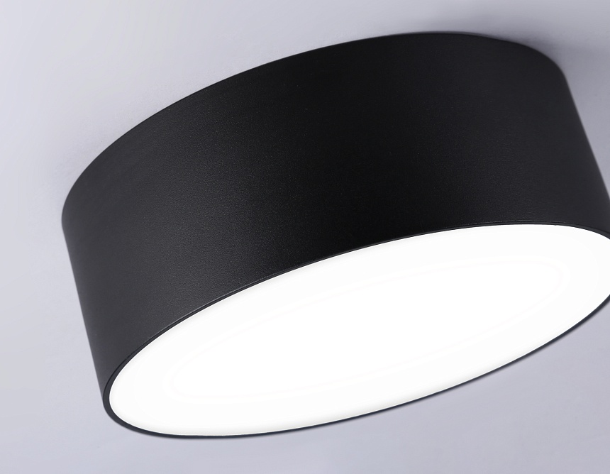 FV5514 BK черный LED 15W 4200K D120*58 (Без ПДУ) FV5514 BK черный LED 15W 4200K D120*58 (Без ПДУ)