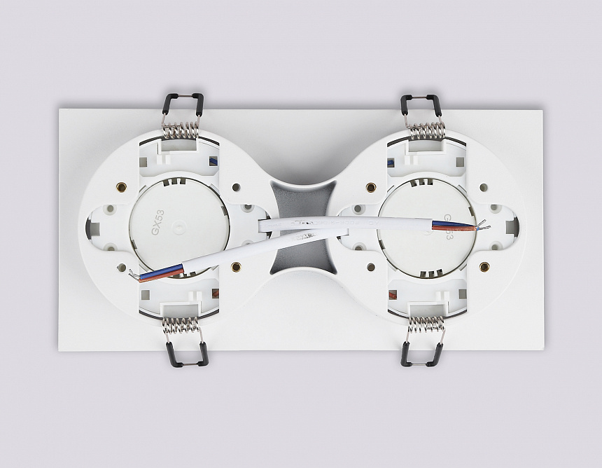 TN52423/2 WH/FR белый/белый матовый GX53 max 12W 210*105*45