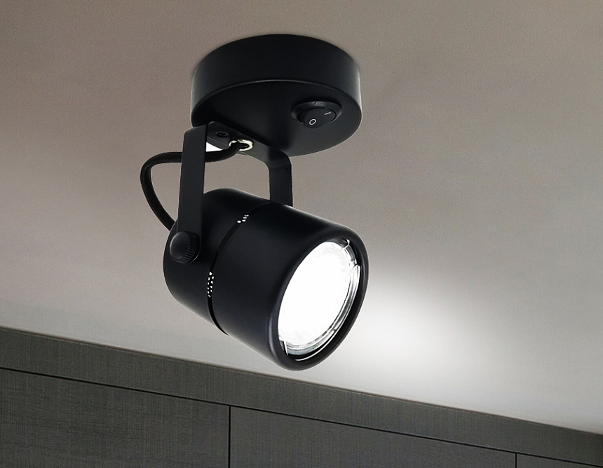 TA102 BK черный GU10 D80*130*D60 TA102 BK черный GU10 D80*130*D60