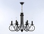 TR9612/6 BK черный E14/6 max 40W D560*650