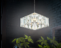 TR5148 CH/CL хром/прозрачный E14/6 max 40W 500*500*1000