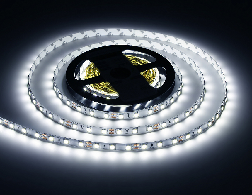 GS2003 5050 60Led/ 14.4W m/ 12V IP20 6500K/ 5000*10*1.87mm (2 конт.) GS2003 5050 60Led/ 14.4W m/ 12V IP20 6500K/ 5000*10*1.87mm (2 конт.)