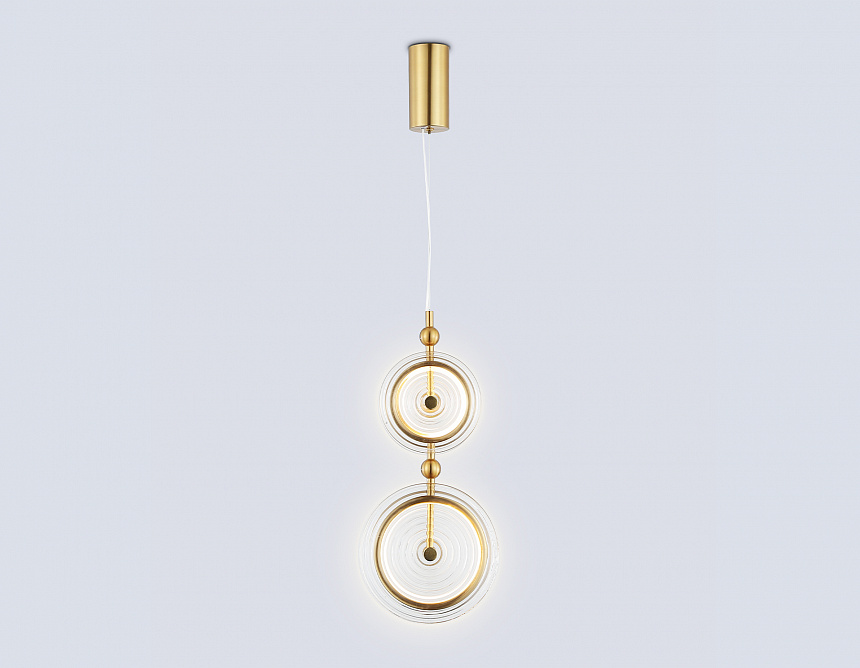 LH31127/2 BS/CL латунь/прозрачный 15W 3000K 200*60*2000