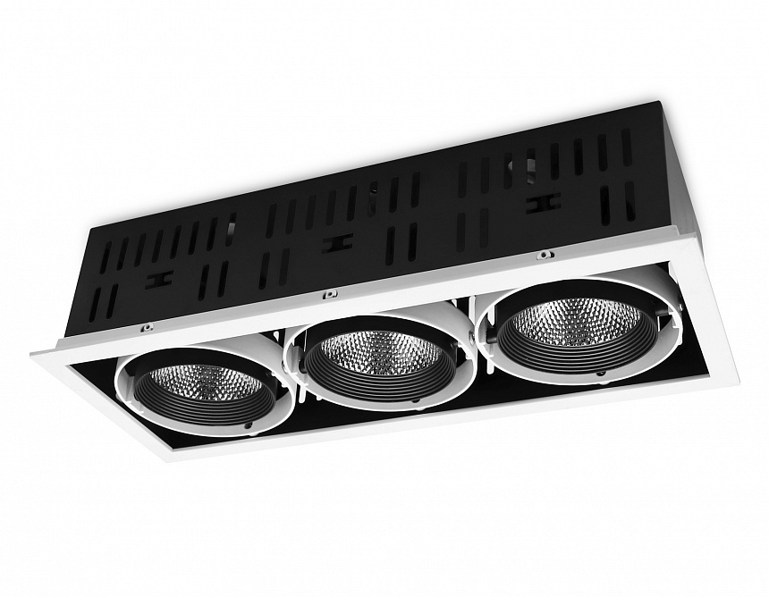 T813 BK/CH 3*12W 4200K