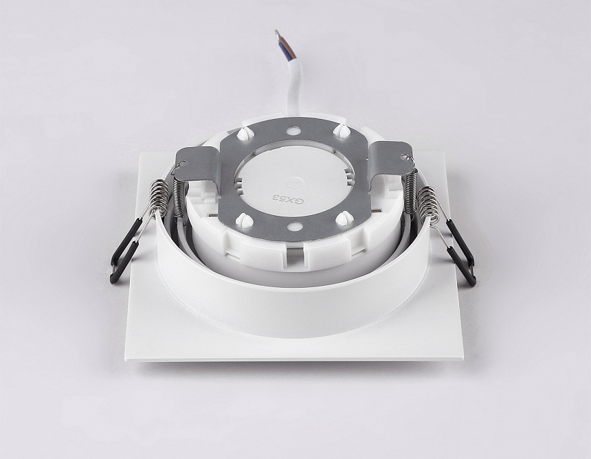 TN51915 WH белый GX53 max 12W 115*115*23