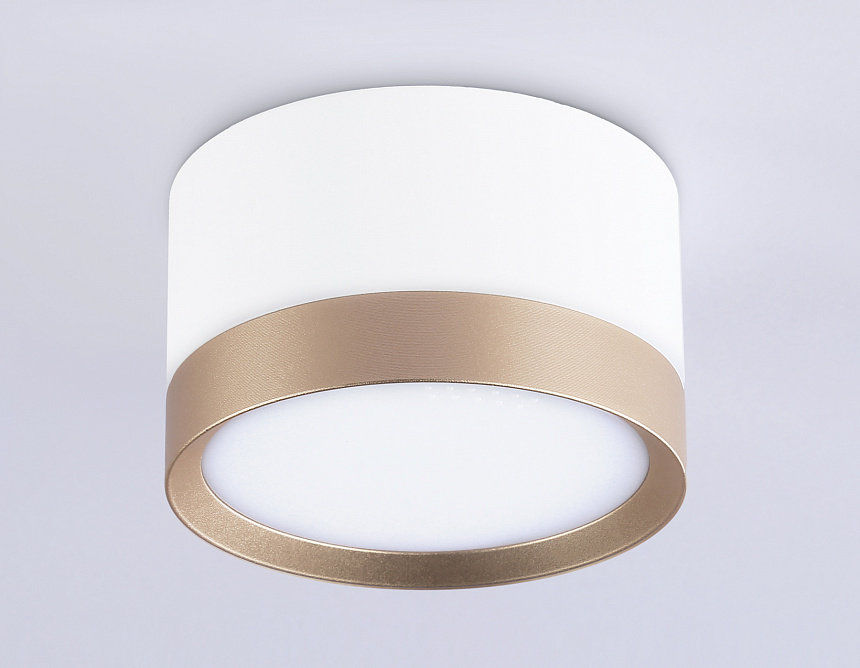 TN52355 WH/GD белый/золото GX53 max 12W D82*50