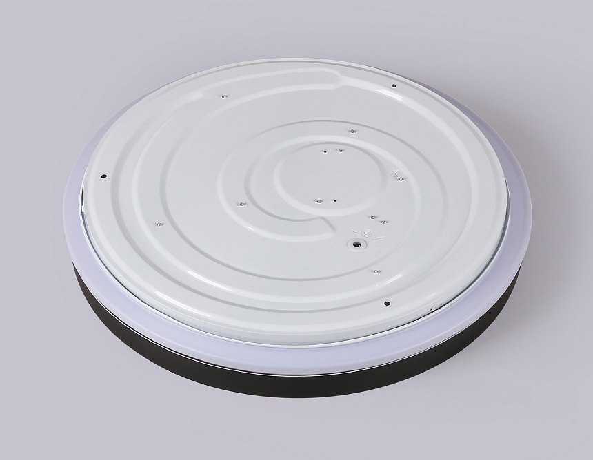 FZ604 BK/GD черный/золото IP20 46W 3000K-6500K+RGB D390*80 (ПДУ ИК)