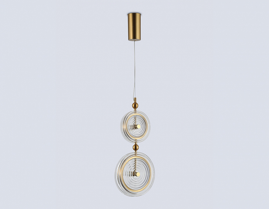 LH31127/2 BS/CL латунь/прозрачный 15W 3000K 200*60*2000