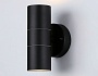 ST3707/2 BK черный IP54 GU10/2 max 35W 160*60*95