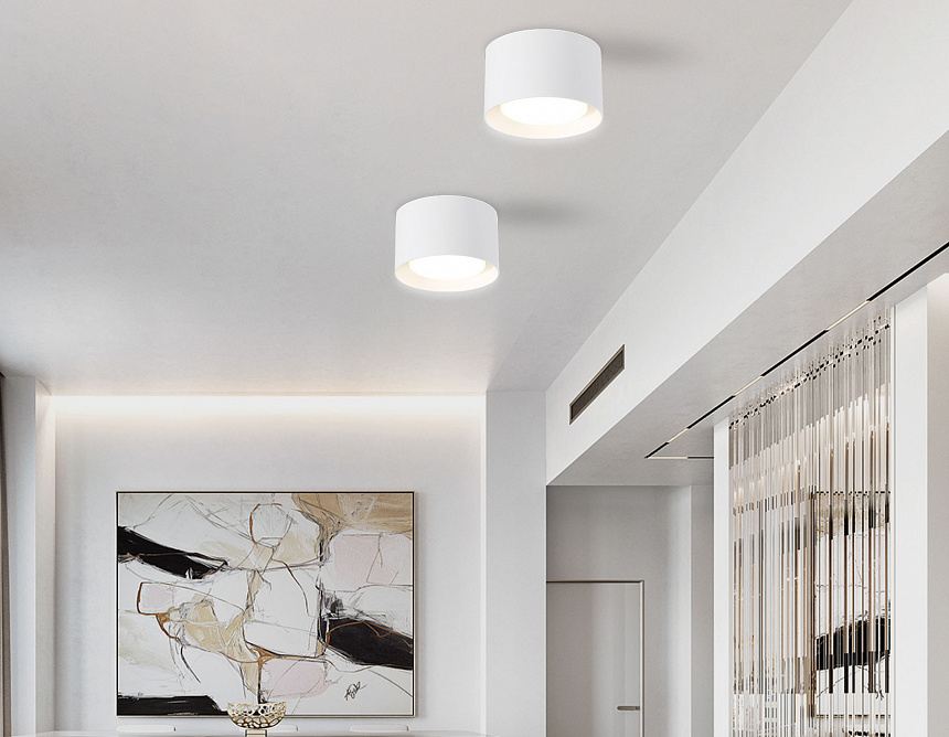 TN70812 WH белый GX53 max 12W D85*60