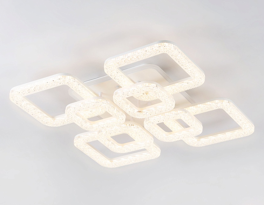 FA3921/4+4 WH белый 208W 3000K/4200K/6400K 580*580*120 (ПДУ РАДИО 2.4G)