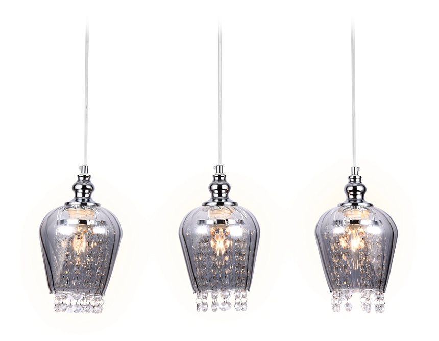 TR3613/3 CH/SM хром/дымчатый E27/3 max 40W 570*140*920