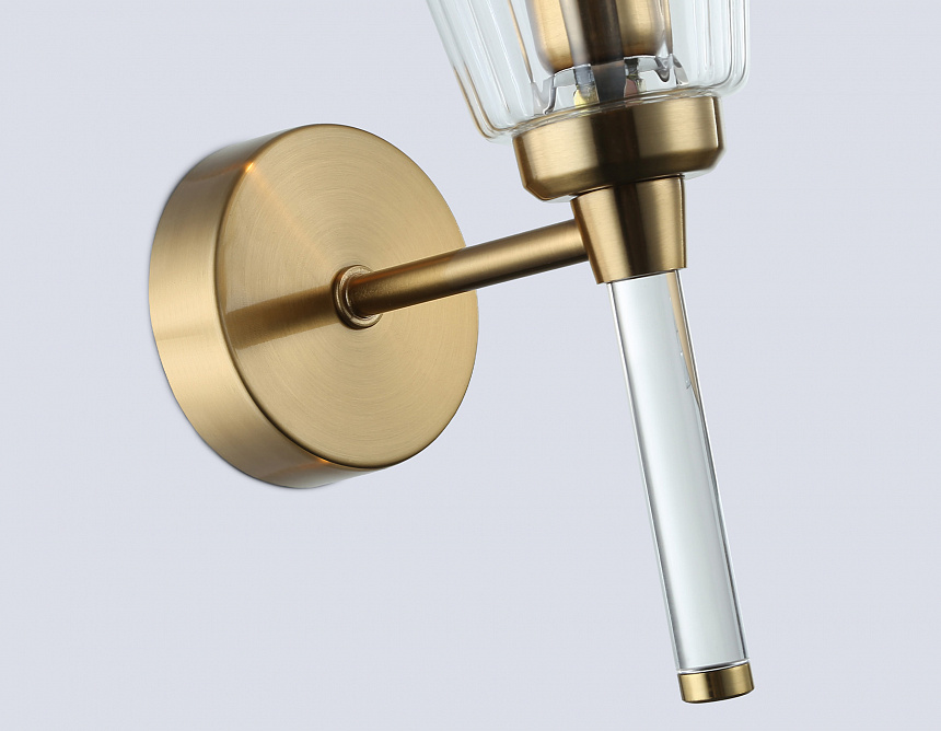 LH55204 BS/CL латунь/прозрачный E14 max 40W 150*80*280