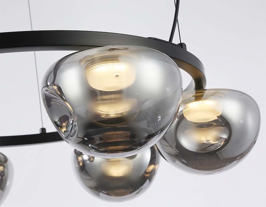 LH12003/6 BK/GD/SM черный/золото/дымчатый 36W 3000K D760*175 LH12003/6 BK/GD/SM черный/золото/дымчатый 36W 3000K D760*175