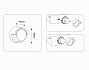 ST5231 BK черный IP65 LED 4200K 12W D169*100