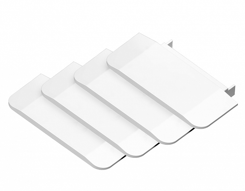 GP8140 WH белый 30.6*6