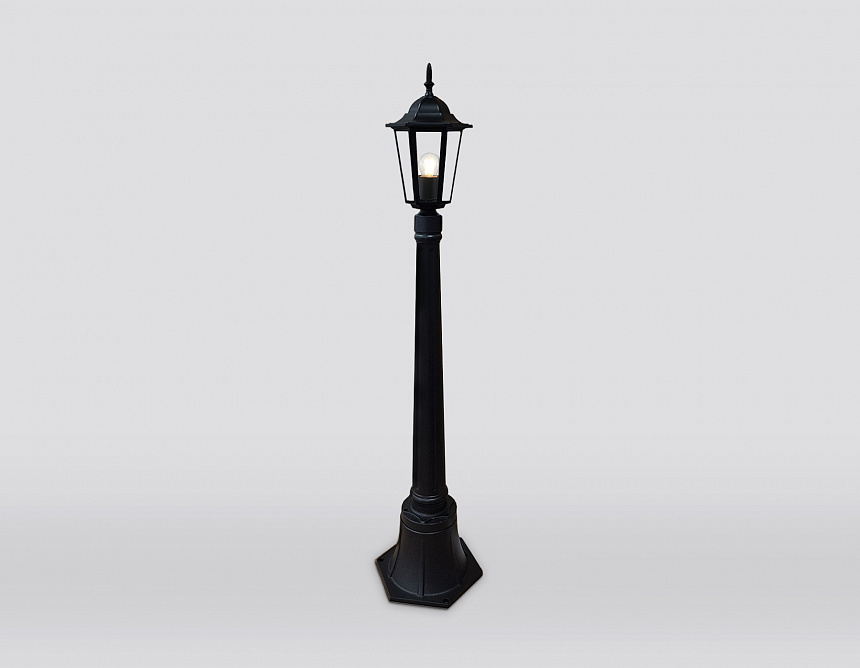 ST2037 BK/CL черный/прозрачный IP54 E27 max 40W D150*1100 ST2037 BK/CL черный/прозрачный IP54 E27 max 40W D150*1100