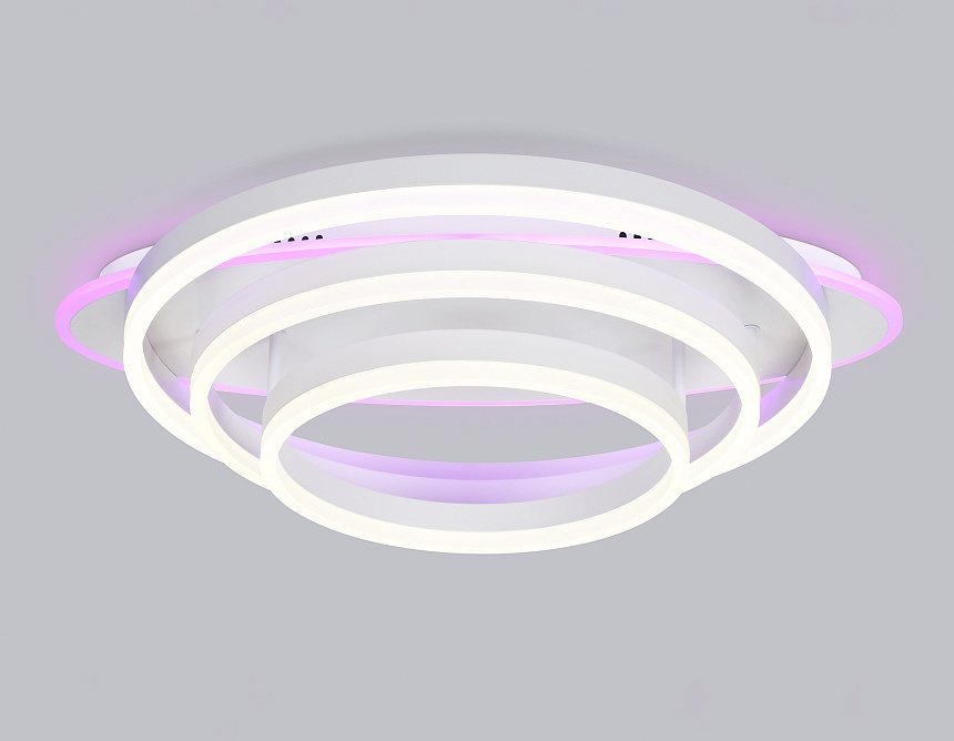 FA8522 WH белый 146W 3000K-6400K+RGB 560*500*150 (ПДУ РАДИО 2.4G)