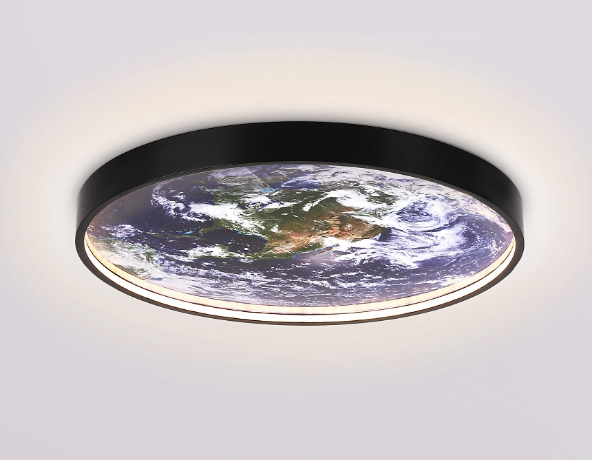 FW11133 BK черный 25W LED 3000-6400K D400*38 FW11133 BK черный 25W LED 3000-6400K D400*38