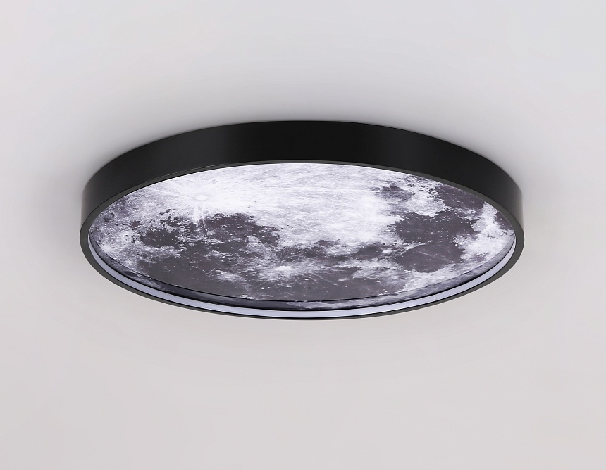 FW11111 BK черный 18W LED 3000-6400K D300*38 FW11111 BK черный 18W LED 3000-6400K D300*38