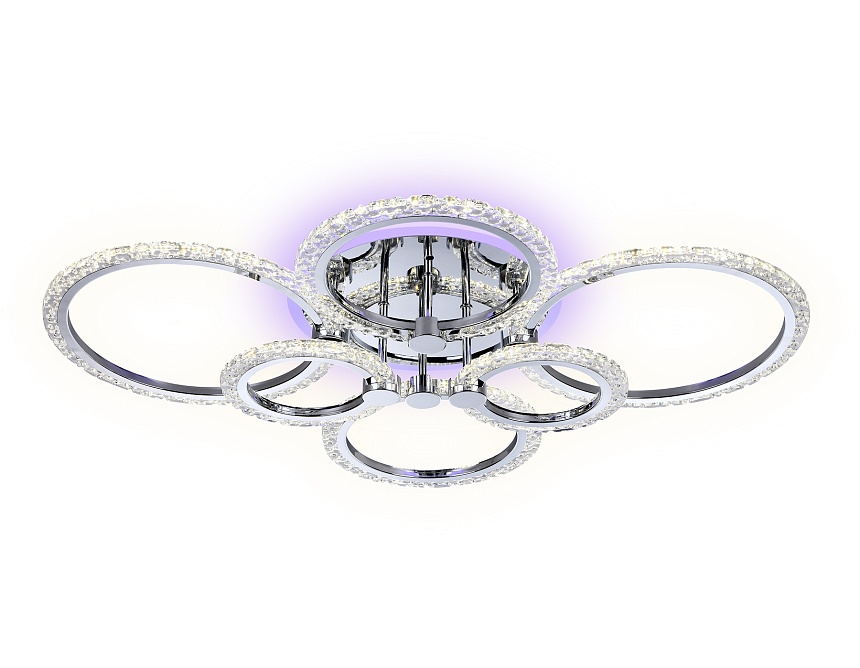 FA413/4+2 CH хром 132W 840*600*120 (ПДУ РАДИО 2.4G)