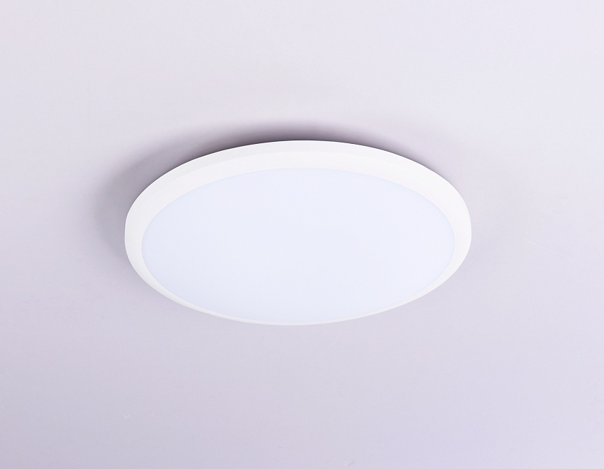 FZ1230 WH белый IP44 22W 6400К D260*55 (Без ПДУ) FZ1230 WH белый IP44 22W 6400К D260*55 (Без ПДУ)
