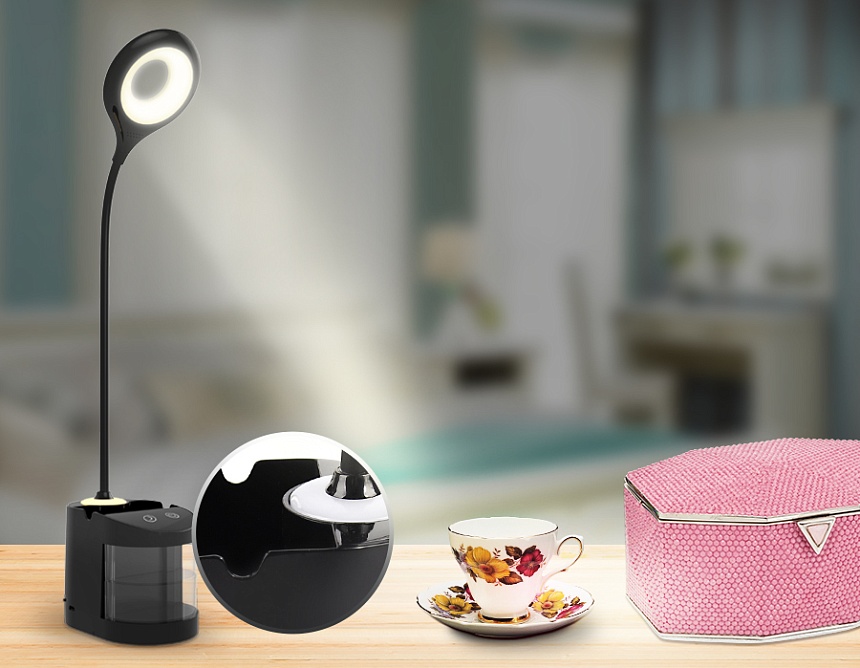 DE562 BK черный LED 4200K 4W