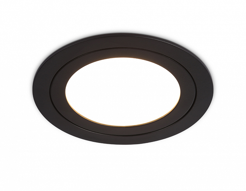 TN6604 BK черный IP44 GX53 max 15W D110*23