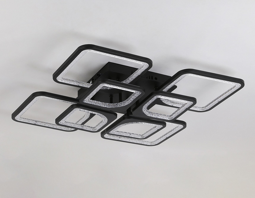 FA4424/4+4 BK черный 150W 3000K+6400K/4200K/6400K+3000K 580*580*120 (ПДУ ИК) FA4424/4+4 BK черный 150W 3000K+6400K/4200K/6400K+3000K 580*580*120 (ПДУ ИК)